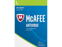 McAFEE Antivirus Plus Activation Card Download Version 1User (1PC) MRP 600RS NOW 120RS
