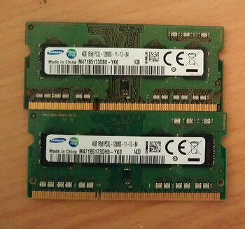 Samsung original 4GB (1 x 4GB) 204-pin SODIMM LOW VOLTAGE 1.35V , DDR3 PC3L-12800S, 1600MHz ram memory module for laptops