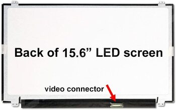 15.6 LED  30 pin for Dell 15 5559, HP Pavilion 15-AC 15-AF series Laptop High definition