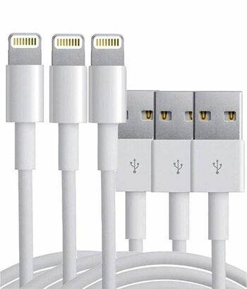 Apple Lightning To USB Sync & Charge Cable For Apple iPhone 6 - White