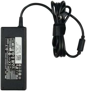 Almost New Dell Genuine Original Laptop Power Adapter Charger 90w 19.5v 4.62a Precision M20, M60, M65,m70 & Power Cord (1)